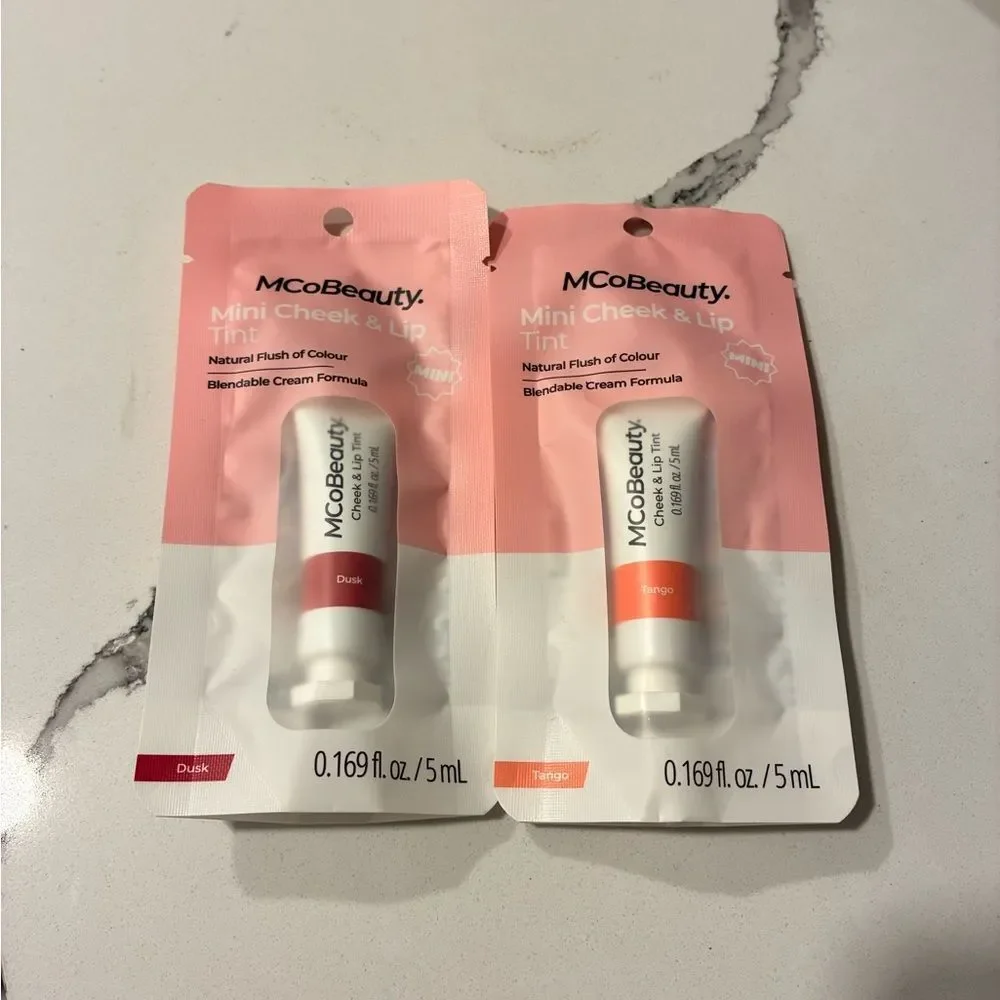 Mini Cheek & Lip Tint - Dusk and Tahiti McoBeauty